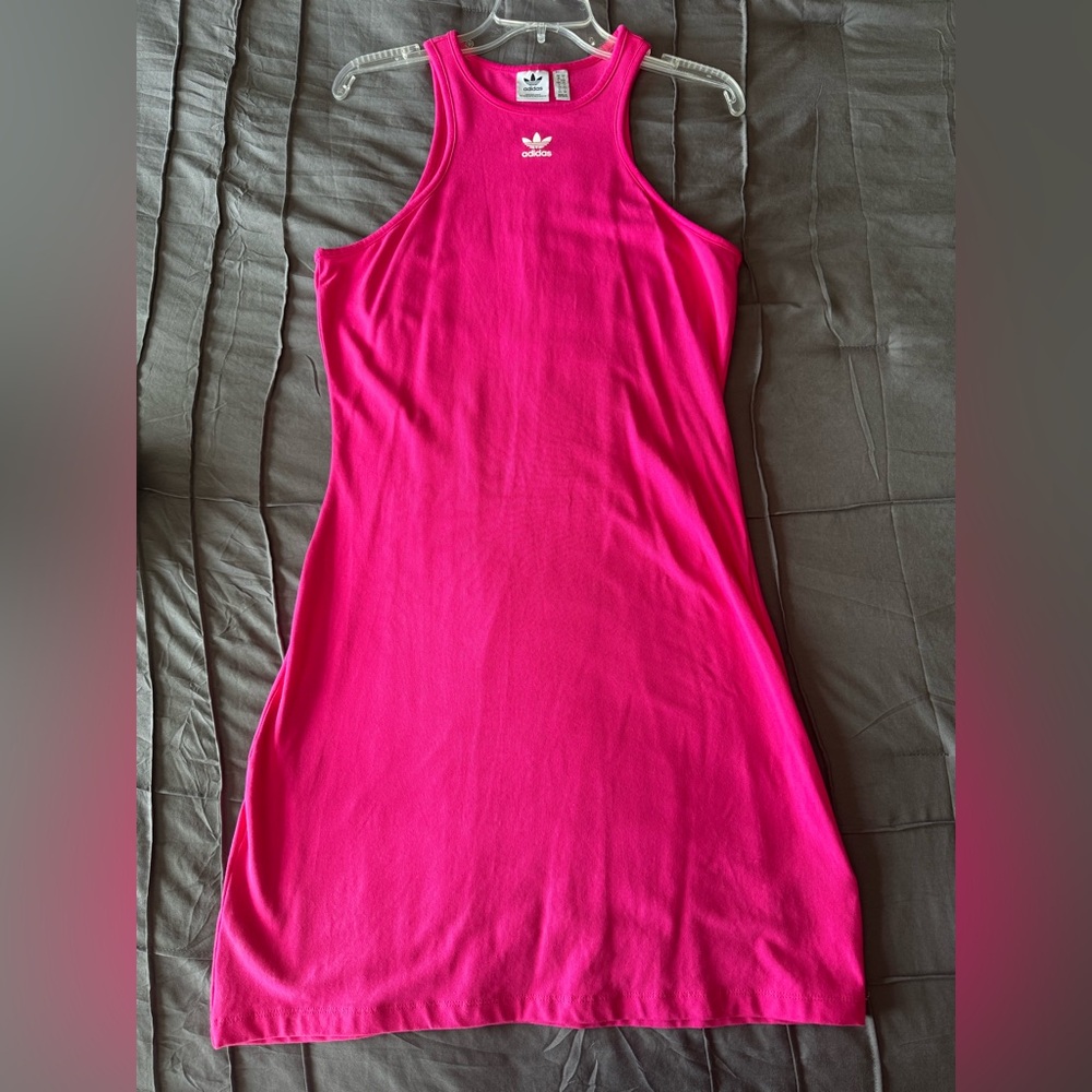 Adidas Bold Pink Racerback Dress